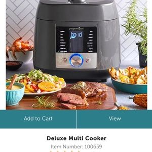 Pampered Chef Deluxe Multi Cooker